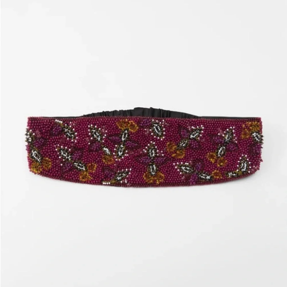 ZARA Beaded Sash Belt